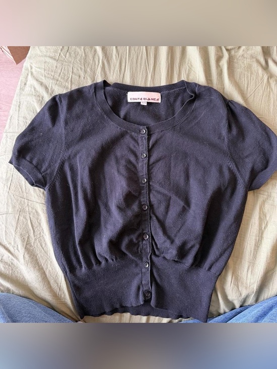 Costa Blanca Tops - Costa Blanca Black Cardigan